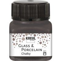 KREUL Glass & Porcelain "Chalky" - Volcanic Gray von Kreul Kreative