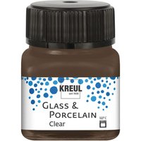 KREUL Glass & Porcelain "Clear" - Espresso von Kreul Kreative