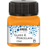 KREUL Glass & Porcelain "Clear" - Orange von Kreul Kreative