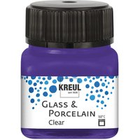 KREUL Glass & Porcelain "Clear" - Violett von Kreul Kreative