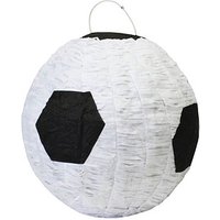 amscan® Piñata schwarz/weiß Fußball Ø 26,6 cm von amscan®
