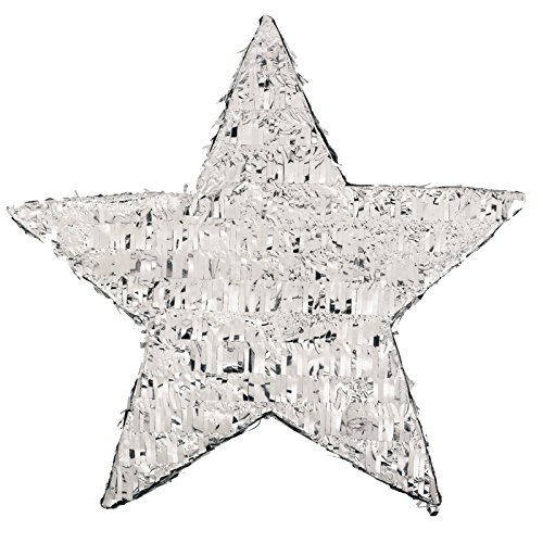 (BOX20) Bash Pinata - Silver Foil Star von amscan