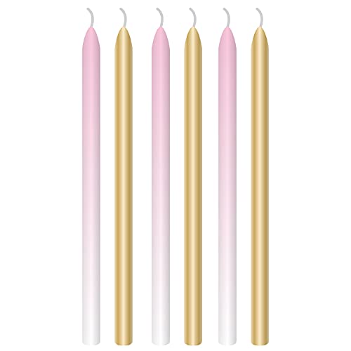 1st Birthday Pink Candle von amscan