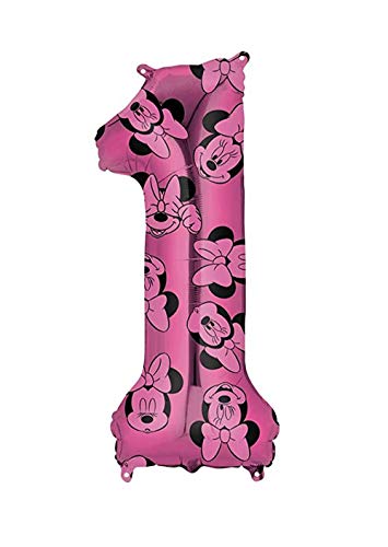 Amscan 4013601 Party Mid Size MinnieMouse Forever 1, Mehrfarbig, Taille Unique von amscan