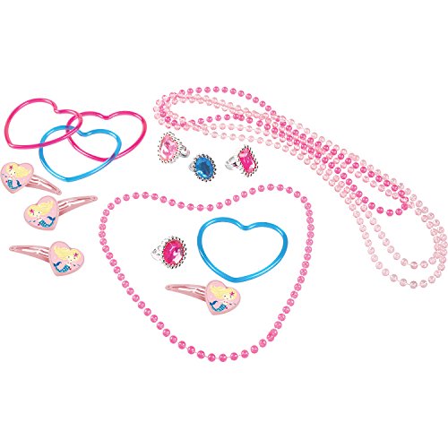 Amscan 9903044 - Partygeschenke-Set Be a Mermaid Plastik 24-teilig, Mitgebsel von amscan