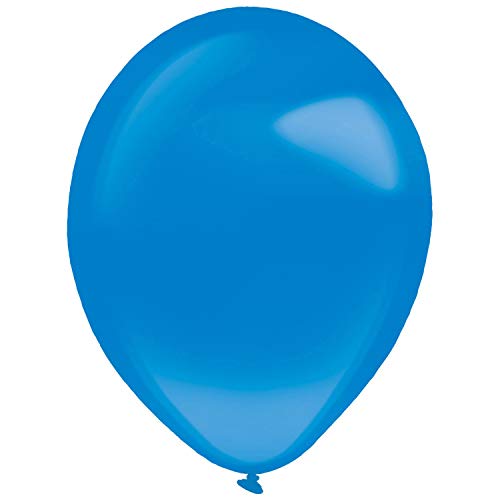 Amscan 9905331 - Latexballons Crystal Link-a-Loon, 100 Stück, Royalblau, Luftballon von amscan