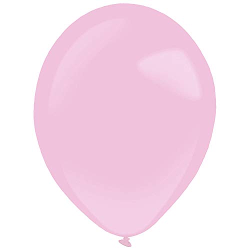 Amscan 9905362 - 50 Latexballons Decorator Standard Pretty Pink 27,5 cm / 11", Luftballon von amscan