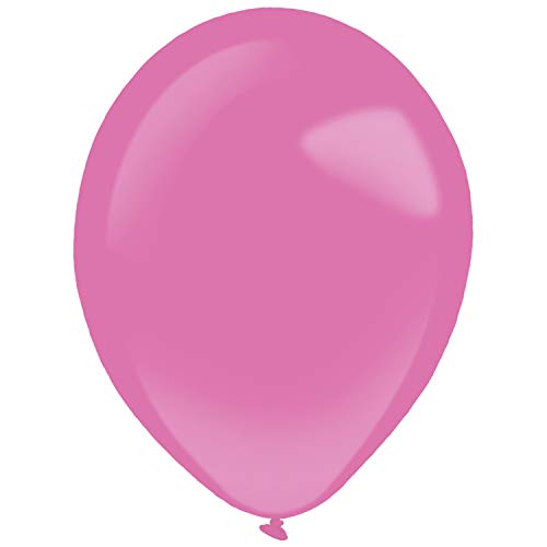 Amscan 9905374 - Latexballons Decorator Fashion, 50 Stück, pink, 27,5 cm / 11, Luftballon von amscan