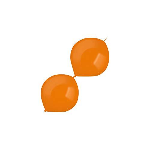 Amscan 9905576 - Latexballons Decorator Standard E-Link, 100 Stück, orange, Link-a-Loon, Luftballon, Girlande Amscan 9905576 - Latexballons Decorator Standard E-Link, 100 Stück, orange, Link-a-Loon, Luftballon, Girlande von amscan