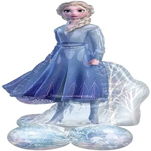 (PKT) Airloonz: Frozen 2 Elsa Foil Balloon P70 (30"/76cmx 54"/137cm) von amscan