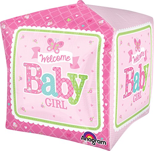 Amscan Ballon Welcome CBZ Baby Girl Schmetterling von amscan