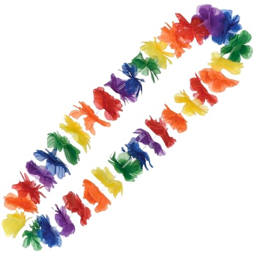 Amscan Hawaii-Lei, Regenbogenfarben, 101,6 cm, 1 Stück von amscan