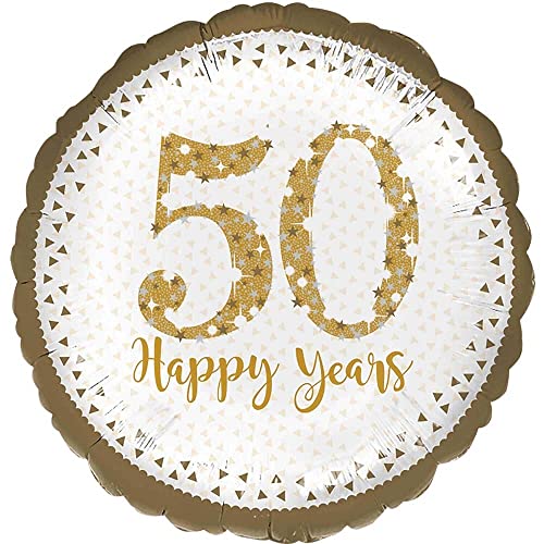 Amscan International 3594301 Folie balloonsd-c: Sparkling 50. Anniversar von amscan