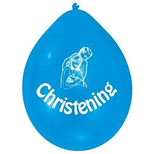 Balloon pk10 22cm ChristenBlue von amscan