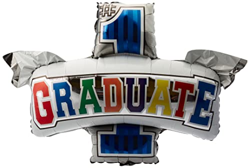 Amscan Super/Form der Zahl 1" Graduate Ballon Amscan Super/Form der Zahl 1" Graduate Ballon von amscan