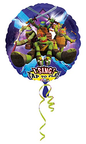 Folienballon Sing-A-Tune Teenage Mutant Ninja Turtles von amscan