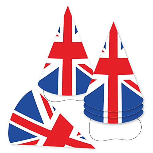 GB FLAG CONE HAT von amscan