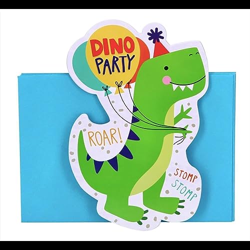 Invitation Dino-Mite Party von amscan