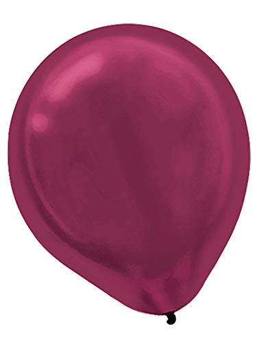 Latex-Partyballons, 30,5 cm, Metallic-Beere, 100 Karat von amscan