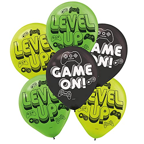 Level Up Latex Balloons von amscan