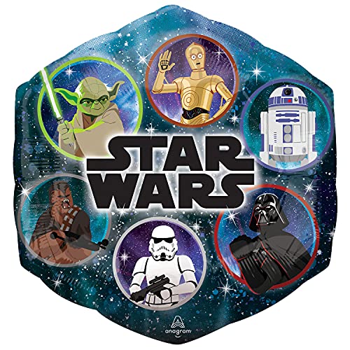 Star Wars Galaxy Supershape Foil von amscan