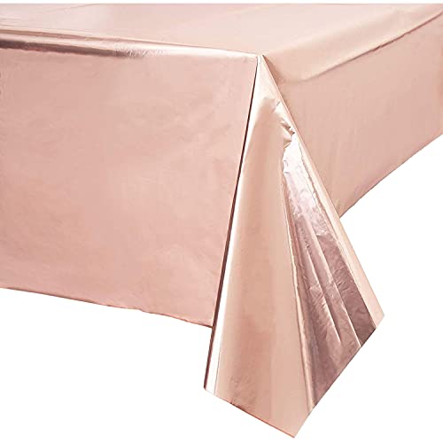 SC Metallic Rose Gold Tablcove von amscan