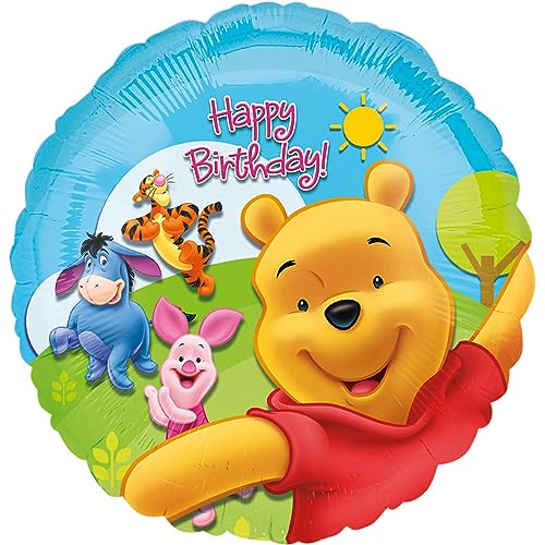 Standard Winnie Pooh & Freunde S60 verpackt 43 cm von amscan