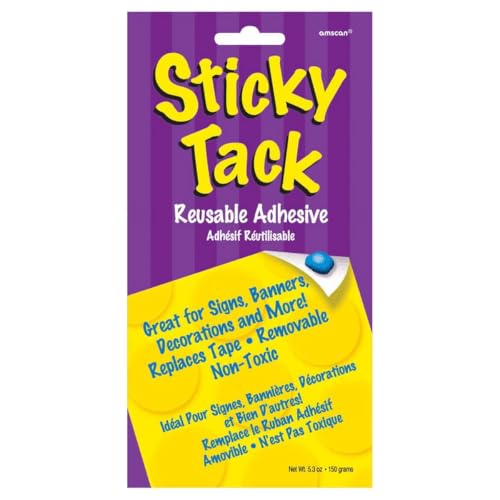 Sticky Tack Value Pack Includes Clip Strip von amscan