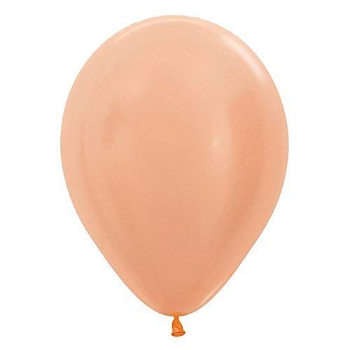 amscan 9903679 Latexballon, Partydekoration, Metallic-Pink, 10 Stück von amscan