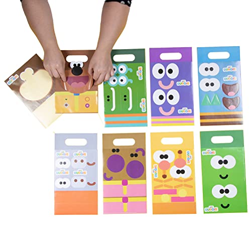 amscan 9908522 – Hey Duggee Papiertüten – 8 Stück, Multi von amscan