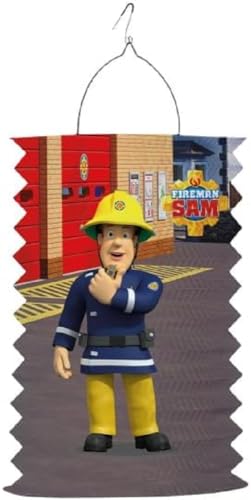 amscan 9914497 Fireman Sam 12 Baby Monatskarten 1st Birthday Rainbow Papier, Mehrfarbig, one Size von amscan