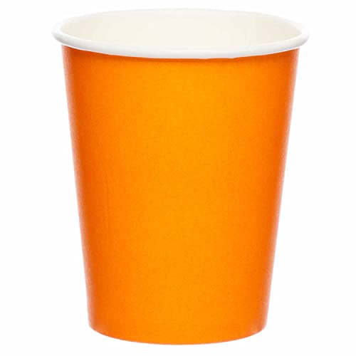 Amscan 9915403-204-66 – Umweltfreundliche, recycelbare Partybecher aus Papier, Orange, 8 Stück Amscan 9915403-204-66 – Umweltfreundliche, recycelbare Partybecher aus Papier, Orange, 8 Stück von amscan
