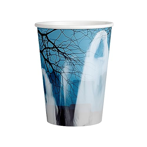 amscan 8 Becher Haunted Forest Papier 250 ml von amscan