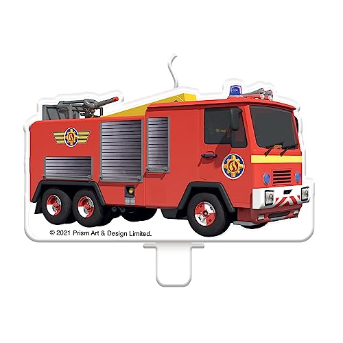 amscan Kerze Feuerwehrmann Sam, Birthday Candle von amscan