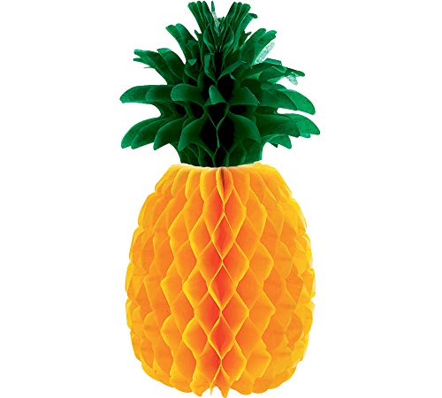 amscan Pineapple Honeycomb Centrepieces 21.5cm, Papier, Mehrfarbig von amscan