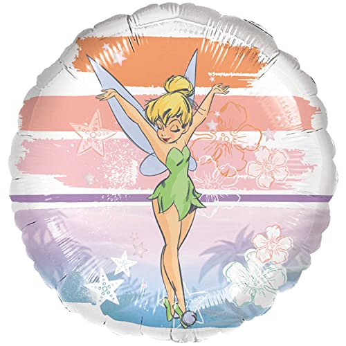 Standard Disney Tinker Bell Folienballon C60 verpackt 43 cm von amscan