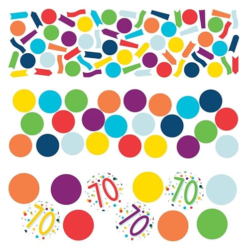 amscan konfetti 70 Confetti Birthday 34 Gramm Papier von amscan