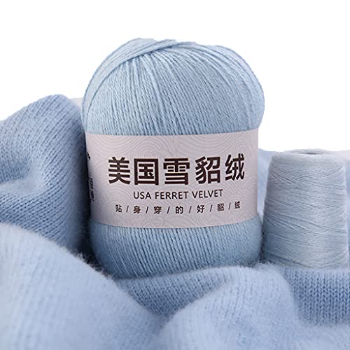 antianzhizhuang 50g + 20 Satz Weiche Samt Einfache Einfarbig Garn Hand Stricken Häkeln Nähgarn Für Strickjacke Schal Schal Pullover von antianzhizhuang