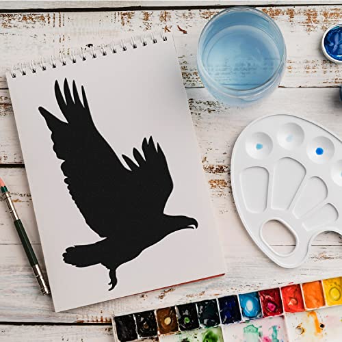 Schablone Adler Vogel v11 Design Stencil DIY Airbrush Muster Wandgestaltung Sprühschablone 15 x 21 cm von anygoods