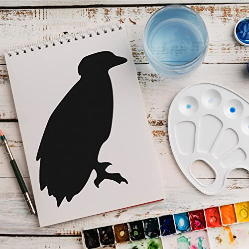 Schablone Adler Vogel v17 Design Stencil DIY Airbrush Muster Wandgestaltung Sprühschablone 21 x 29 cm von anygoods