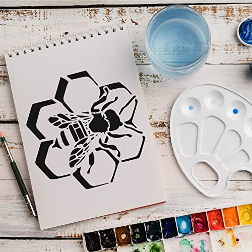 Schablone Biene Tier v6 Design Stencil DIY Airbrush Muster Wandgestaltung Sprühschablone 15 x 15 cm von anygoods