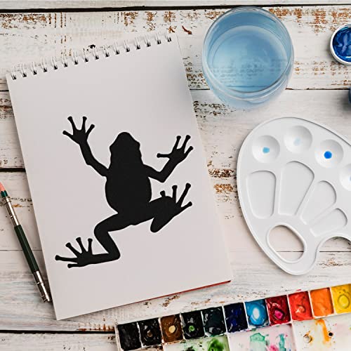 Schablone Frosch Tier v3 Design Stencil DIY Airbrush Muster Wandgestaltung Sprühschablone 15 x 15 cm von anygoods