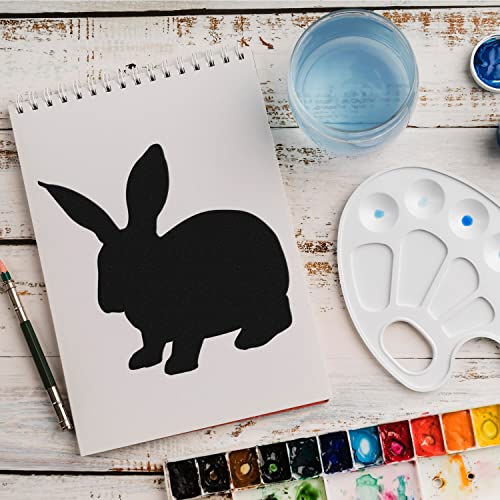 Schablone Hase Tier v15 Design Stencil DIY Airbrush Muster Wandgestaltung Sprühschablone 21 x 21 cm von anygoods