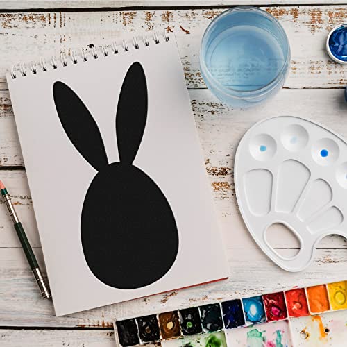 Schablone Ostern Hase v1 Design Stencil DIY Airbrush Muster Wandgestaltung Sprühschablone 21 x 29 cm von anygoods