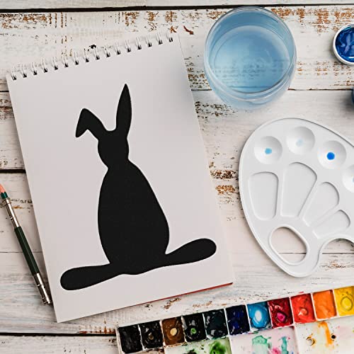 Schablone Ostern Hase v4 Design Stencil DIY Airbrush Muster Wandgestaltung Sprühschablone 15 x 21 cm von anygoods