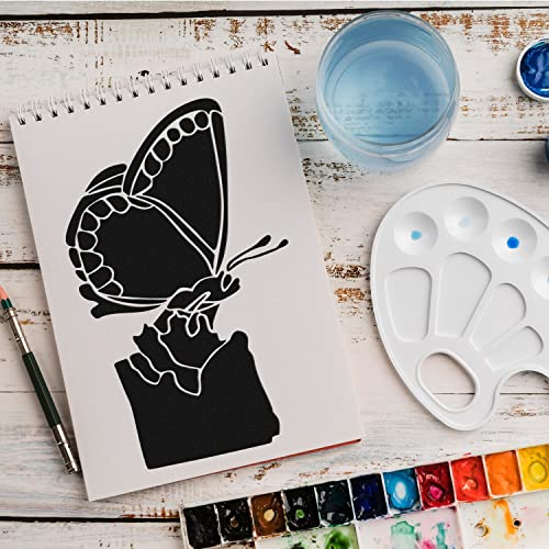 Schablone Schmetterling Tier v28 Design Stencil DIY Airbrush Muster Wandgestaltung Sprühschablone 21 x 29 cm von anygoods