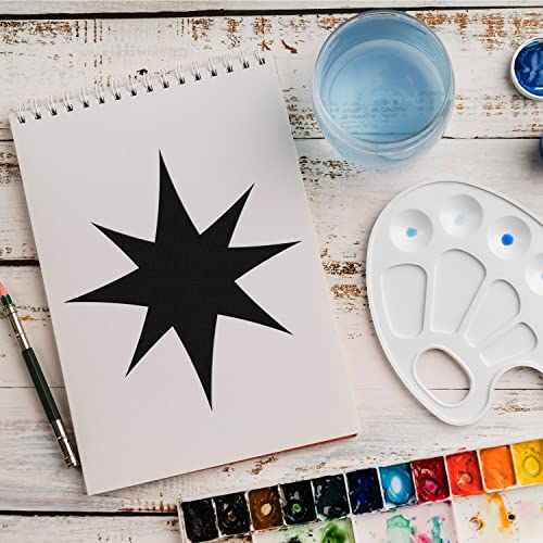 Schablone Sterne Nacht v7 Design Stencil DIY Airbrush Muster Wandgestaltung Sprühschablone 50 x 50 cm von anygoods