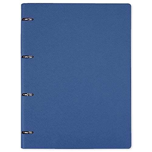 A4 Binder nachfüllbares Notizbuch rund Ringbuch Notizbuch Ledereinband Organizer liniert Notizblock von aoory