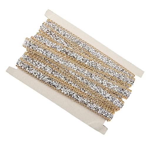 5 Yard 15 Mm Goldener Silber - -Band Zum Handwerk und Dekoration von aqxreight