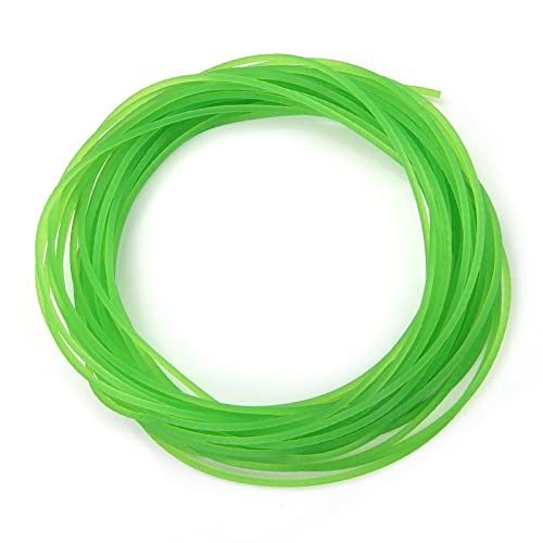 Grüner PU-Polyurethan-Rundriemen mit Rauer Oberfläche für die Antriebsübertragung (2 Mm * 10 m) (2mm*10m) von aqxreight